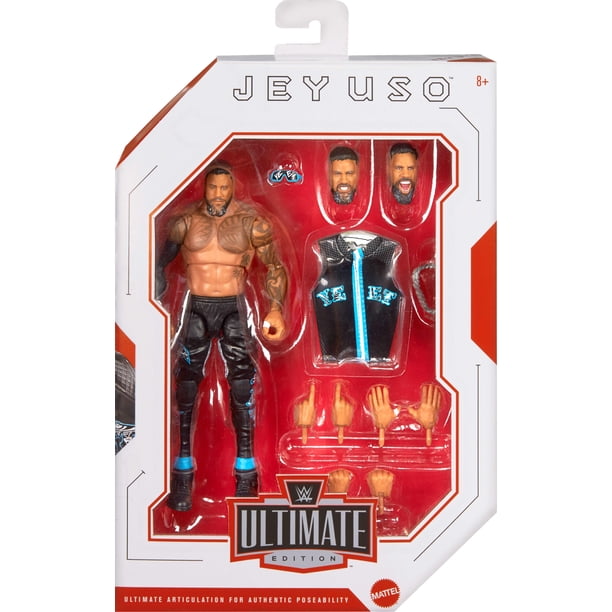 WWE Mattel Elite Ultimate Jey Uso ジェイウソー WWE Ultimate Jey Uso Action Figure - Walmart.ca