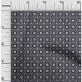 thumbnail image 1 of oneOone Georgette Viscose Fabric Circle Block Print Fabric BTY 42 Inch Wide, 1 of 4