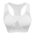 thumbnail image 1 of Wuffmeow Women Absorb Sweat Top Sports Bra Mesh Breathable Bra, 1 of 3