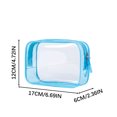 thumbnail image 3 of Online Shopping Naittoop Transparent Large Capacity Cosmetic Travel Storage Bag, Plastic Zipper Wash Bag, 3 of 3
