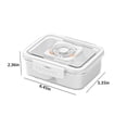 thumbnail image 3 of XYAIYT Airtight Leak Proof Kitchen Plastic Food Storage Containers with Lids for Refrigerators and Cabinets BPA Free Reusable Lunch Box Set for Efficient Organization and Freshness, 3 of 6