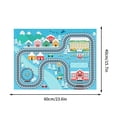 thumbnail image 2 of Chmadoxn Bathroom Rugs, Rugs for Living Room, Area Rug, Bath Mat 40*60cm Children Carpet Parking Lot Climbing Mat Game Road Mat Early Childhood Kindergarten Carpet polyester carpet, 2 of 3