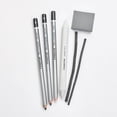 thumbnail image 2 of Staedtler Mars Lumograph Charcoal Drawing Set, 7 Pieces, 2 of 4