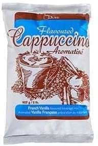 Dure Foods LTD. French Vanilla Cappuccino 6x907g (2lb) bags for Vending Machines Coffee Brewers and Auto Dispensers