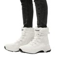 thumbnail image 1 of Chaussures pour Femmes Hiver Extérieur Neige Chaussures pour Femmes Peluche Épaisses Isolation Coton Imperméables Tourisme Rural Ski Chaussures Bottes d'Automne Femmes en Liquidation, 1 of 9