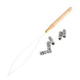 thumbnail image 1 of mmirethe Fashionable Hair Braid Bead Hair Extensions Decoration Wire Pulling Hook Tool 1:28 2Set, 1 of 6