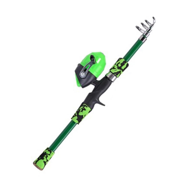 1.65m Kids Fishing Rod Set Telescoping Fishing Rod Reel Rod & Reel Combos