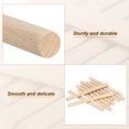 thumbnail image 4 of Unique Bargains 1/2 x 6 Inch Dowel Rods Wood Sticks Unfinished Wooden Dowel Rods Round Dowels Sticks 25 Pcs, 4 of 6