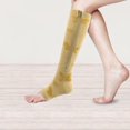 thumbnail image 3 of Bas de Compression pour Femmes, Bas de Compression pour Femmes 15-25 Mmhg Bas de Compression Longs Bas de Voyage Bas de Soutien pour Varices Oedème Vol Sports Voyage, 3 of 3