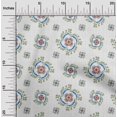 thumbnail image 2 of oneOone Polyester Lycra Brown Fabric Florals Fabric For Sewing Printed Craft Fabric By The Yard 56 Inch Wide, 2 of 4
