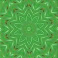 thumbnail image 1 of Ahgly Tapis d'Intérieur Lavable en Machine Carré Transitionnel Vert Néon, 7 Pieds Carré, 1 of 7