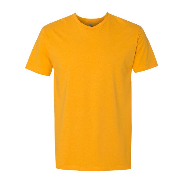 Next Level Cotton Short Sleeve Crew, S, Gold
