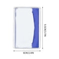thumbnail image 4 of Kyusrd Summer Savings Tools Special Deal!Social Security Card Cover Protective Cover PVC Transparent Driving License Cover, 4 of 4