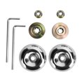 thumbnail image 1 of Fyydes 2x Gear Case Thrust Plate Gasket Collar Nut Kit Lawnmower Brush Cutter Practical, 1 of 8