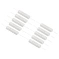 thumbnail image 1 of Unique Bargains 10Pcs 10K Ohm Resistors, 10W Ceramic Cement Resistor Power Cement Resistor Kit Tolerance 5% for Power Adapters Audio, 1 of 4