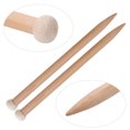 thumbnail image 4 of Wooden Knitting Pin, Multi-functional Thick Crochet Hook Crochet Hook, For Scarf Carpet 20mm, 4 of 8