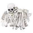 thumbnail image 4 of OUNONA Skeleton Bones Decoration Spooky Theme Plastic For Porch Or Pack 40X2.75In, 4 of 6
