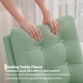 thumbnail image 3 of BeesClover Nursery Rocking Chair, Modern Glider with High Backrest and Sturdy Wooden Legs, Comfortable Accent Rocker for Living Room, Bedroom, Nursery Furniture, Easy Assembly, 3 of 8