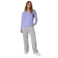 thumbnail image 3 of Hanes Womens ComfortSoft EcoSmart Crewneck Sweatshirt, S, Peri Blue, 3 of 3