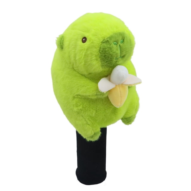 Almencla Wood Golf Club Headcover Capybara Adorable Soft Cute Protector B