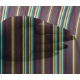 thumbnail image 3 of oneOone Viscose Chiffon Fabric Multicolor Stripe Printed Craft Fabric BTY 42 Inch Wide, 3 of 3
