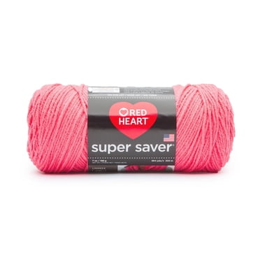 Red Heart® Super Saver® Yarn, Solid, Acrylic #4 Medium, 7oz/198g, 364 Yards