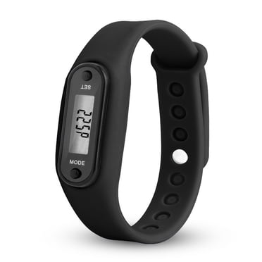 EGNMCR Run Step Watch Bracelet Pedometer Calorie Counter Digital LCD Walking Distance Watch