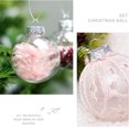 thumbnail image 4 of Christmas Decoration 6cm/24 Painted PET Transparent Ball Christmas Ball Set, 4 of 12