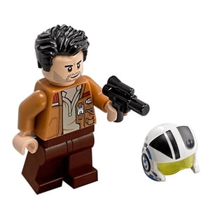 LEGO Star Wars: Pilote Poe Dameron avec casque et cheveux