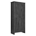 thumbnail image 2 of Farmington 31.5" Wide Storage Cabinet, Rustic, 2 of 7