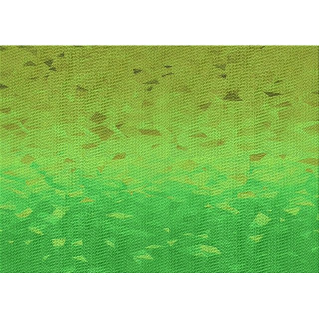 Ahgly Company Tapis Rectangulaire Lavable en Machine Intérieur Vert Transitionnel, 2 Pieds x 5 Pieds