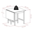 thumbnail image 4 of Lynden table à manger à feuilles tombantes, 4 of 4
