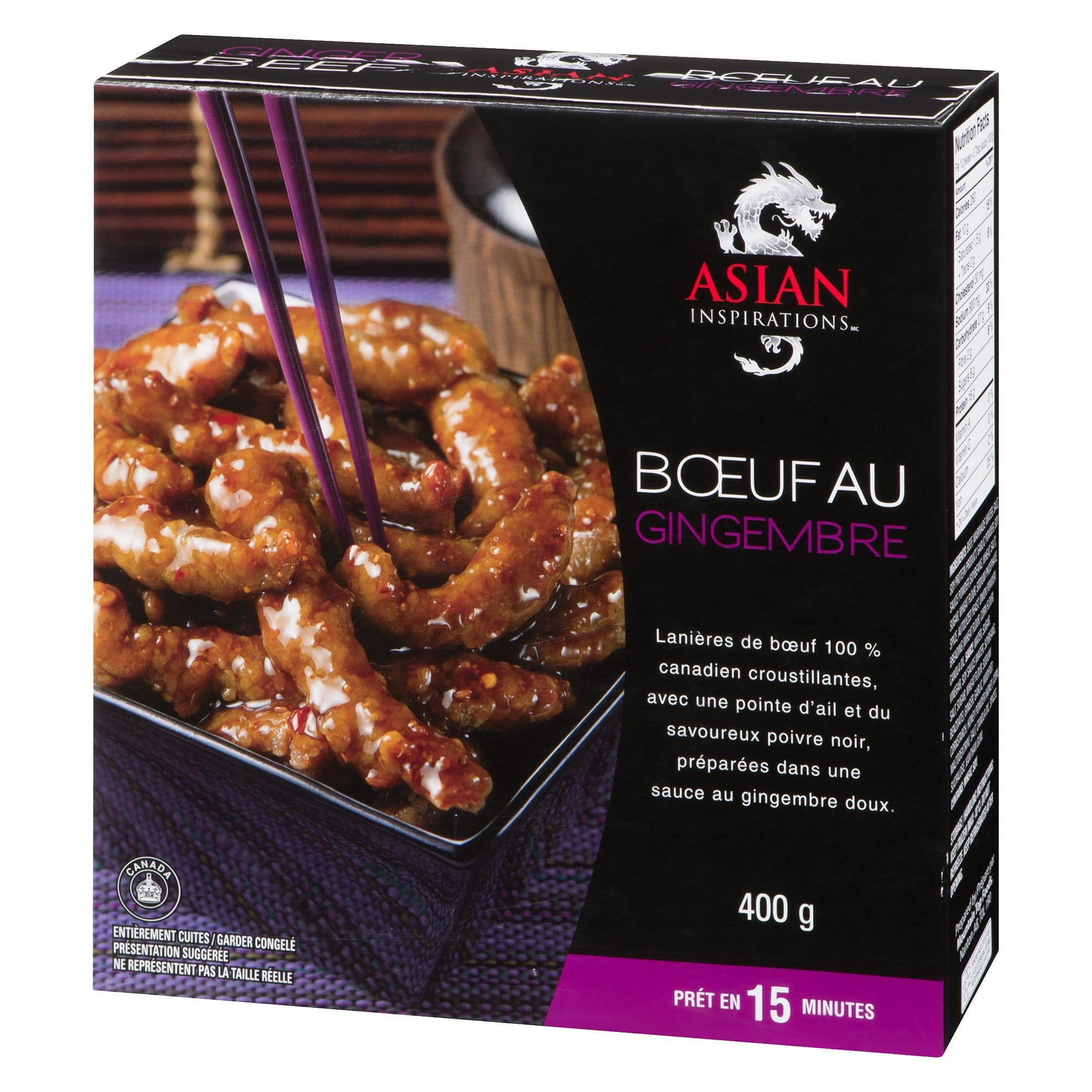 Bœuf au gingembre Asian Inspirations 400 g