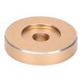 thumbnail image 3 of Aluminum Turntable Adapter, Vinyl Black Adapter Smoothly Played A Prolonged Service Life Reduced Pitch Swing  For Most Big Hole Records Silver,Gold,Black, 3 of 8