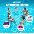 thumbnail image 4 of TRC Recreation 36 Inch Lazy Bunz Saddle Foam Floater, Teal (2 Pack), 4 of 12