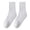 White, variant on MIASHUI Women's Mid-Crew Socks Thermal Winter Socks for Women Cozy Stackable Socks with Grips Sleep Socks White