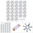 thumbnail image 5 of 200pcs/pack Flatback Acrylic Resin Sewing Shiny Crystal With Hole Craft Accessories(#9), 5 of 5