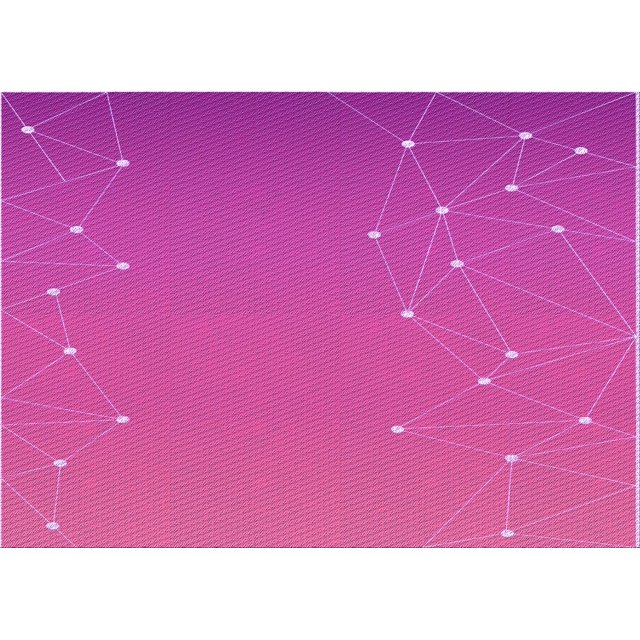 Ahgly Company Machine Washable Indoor Rectangle Transitional Deep Pink Area Rugs, 5' x 7'