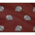 thumbnail image 4 of oneOone Cotton Flex Fabric Elephant Block Printed Craft Fabric BTY 40 Inch Wide, 4 of 4