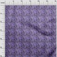 thumbnail image 3 of oneOone Rayon Purple Fabric Abstracts Craft Projects Decor Fabric Printed By The Yard 56 Inch Wide, 3 of 5