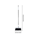 thumbnail image 2 of WRISTBIQUE White Foldable Broom with Dustpan Set Detachable Handle for Easy Storage and Use, 2 of 8