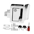 thumbnail image 4 of veasfak RV Door Lock Replacement Entry Door Lock Latch for Caravans Cargo Hauler Argent, 4 of 9