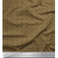 thumbnail image 1 of Soimoi Crepe Silk Fabric Leopard Skin Small Decor Fabric Printed Yard 42 Inch Wide, 1 of 3