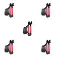 thumbnail image 3 of kurtrusly Double Shoulder Strap Simple Professional Strimmer Part Adjustable Nylon Fixing Belt Padded Lawn Mower Harness Black Red 5Set, 3 of 6