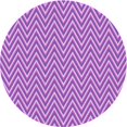 thumbnail image 1 of Ahgly Tapis Rond Lavable en Machine Intérieur Transitionnel Lilas Violet Vif, 6 Pieds Rond, 1 of 7
