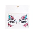 thumbnail image 2 of Face Gems Fashion Shiny Rhinestone Face Jewels Face Sticker for Mardi Gras Party, 2 of 8