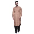 thumbnail image 2 of Atasi Printed Rayon Pathani Kurta With Solid Salwar For Mens Party Wear, 2 of 5
