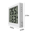 thumbnail image 3 of LSLJS Household Indoor Thermometer, Digital Temperature and Humidity Monitor, Indoor Hygrometer Sensor, Hygrometer, Baby Room, Greenhouse Hygrometer, Temperature And Humidity Meter, 3 of 7