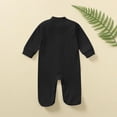thumbnail image 4 of Yuyuzo Baby Pajamas Rompers Spring Fall Long Sleeve Footie Pjs Jumpsuit Onesie Infant Zipper Sleepwear, 4 of 7