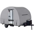 thumbnail image 1 of Leader Accessories R-POD Cover Travel Trailer RV Cover Teardrop Cover Windproof Extra Thick with Adhesive Repair Patches (1/R-Pod tt Cover Model 2 - Up to 16'2""L), 1 of 5